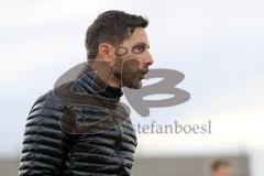 Regionalliga Bayern - FC Ingolstadt 04 II - Wacker Burghausen - Cheftrainer Stefan Leitl an der Seitenlinie