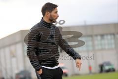 Regionalliga Bayern - FC Ingolstadt 04 II - Wacker Burghausen - Cheftrainer Stefan Leitl an der Seitenlinie