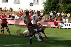 1. BL - Saison 2016/2017 - Testspiel - FC Ingolstadt 04 - 1. FC Nürnberg - Leipertz Robert (#13FCI) - Matavz Tim (#24 FCN) -  Foto: Meyer Jürgen