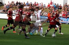 1. BL - Saison 2016/2017 - Testspiel - FC Ingolstadt 04 - 1. FC Nürnberg - Leipertz Robert (#13FCI) - Morales Alfredo (#6 FCI) -  Foto: Meyer Jürgen