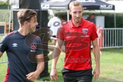 1. BL - Saison 2016/2017 - Testspiel - FC Ingolstadt 04 - 1. FC Nürnberg - Moritz Hartmann (#9 FCI) vor dem Spiel -  Foto: Meyer Jürgen