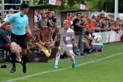 1. BL - Saison 2016/2017 - Testspiel - FC Ingolstadt 04 - 1. FC Nürnberg - Levels Thobias (#28 FCI) -  Foto: Meyer Jürgen