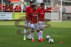 1. BL - Saison 2016/2017 - Testspiel - FC Ingolstadt 04 - 1. FC Nürnberg - Cohen Almog (#36FCI) - Lex Stefan (#14FCI) - #fk#3# -  Foto: Meyer Jürgen