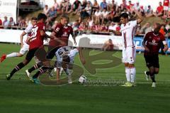 1. BL - Saison 2016/2017 - Testspiel - FC Ingolstadt 04 - 1. FC Nürnberg - Leipertz Robert (#13FCI) - Morales Alfredo (#6 FCI) -  Foto: Meyer Jürgen