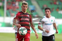 2. Bundesliga - Fußball - SpVgg Greuther Fürth FC Ingolstadt 04 - Alfredo Morales (6, FCI) Maximilian Wittek (3 Fürth)