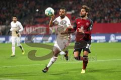 2. Bundesliga - Fußball - 1. FC Nürnberg - FC Ingolstadt 04 - Marvin Matip (34, FCI) Enrico Valentini (22 FCN)