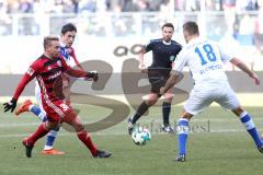 2. Bundesliga - Fußball - MSV Duisburg - FC Ingolstadt 04 - Thomas Pledl (30, FCI) Thomas Blomeyer