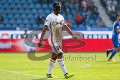 2. BL - Saison 2017/2018 - VFL Bochum - FC Ingolstadt 04 - Marvin Matip (#34 FCI) mit Gesichtsmaske - Foto: Meyer Jürgen