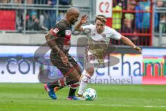 2. BL - Saison 2017/2018 - FC St. Pauli - FC Ingolstadt 04 - Thomas Pledl (#30 FCI) - Foto: Meyer Jürgen