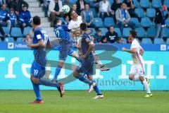 2. BL - Saison 2017/2018 - VFL Bochum - FC Ingolstadt 04 - Stefan Kutschke (#20 FCI) beim Kopfball - Foto: Meyer Jürgen