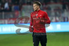 2. Bundesliga - 1. FC Union Berlin - FC Ingolstadt 04 - Torwart Örjan Haskjard Nyland (1, FCI) Warmup