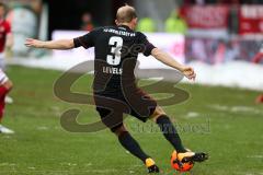 2. BL - Saison 2017/2018 - 1.FC Kaiserslautern - FC Ingolstadt 04 - Tobias Levels (#3 FCI) - Foto: Meyer Jürgen