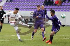 2. Bundesliga - Fußball - Erzgebirge Aue - FC Ingolstadt 04 - rechst #fc6
mit letzter Tor Möglichkeit mit links Sonny Kittel (10, FCI), Wydra Dominik (Aue 25) Cacutalua Malcolm (Aue 21)