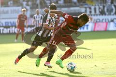 2. Bundesliga - Fußball - SV Sandhausen - FC Ingolstadt 04 - 1:0 - Sprint zum Tor Darío Lezcano (11, FCI)
