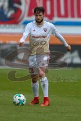 2. BL - Saison 2017/2018 - FC Heidenheim - FC Ingolstadt 04 - Christian Träsch (#28 FCI) - Foto: Meyer Jürgen