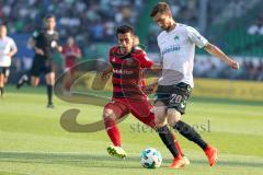 2. Bundesliga - Fußball - SpVgg Greuther Fürth FC Ingolstadt 04 - Stefan Lex (14, FCI) Matti Langer