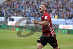 2. Bundesliga - Fußball - SV Darmstadt 98 - FC Ingolstadt 04 - Robert Leipertz (13, FCI) trifft zum 0:1 Führung Tor Jubel Kevin Großkreutz (19 Darmstadt) Torwart Daniel Heuer Fernandez (1 Darmstadt) keine Chance