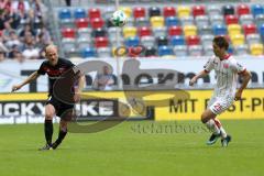 2. Bundesliga - Fußball - Fortuna Düsseldorf - FC Ingolstadt 04 - Tobias Levels (3, FCI) Genki Haraguchi (25 Fortuna)