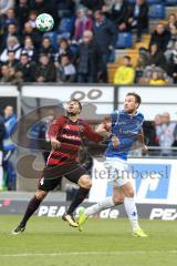 2. Bundesliga - Fußball - SV Darmstadt 98 - FC Ingolstadt 04 - Paulo Otavio (4, FCI) Kevin Großkreutz (19 Darmstadt)