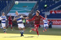 2. Bundesliga - Fußball - MSV Duisburg - FC Ingolstadt 04 - Thomas Blomeyer Stefan Kutschke (20, FCI)