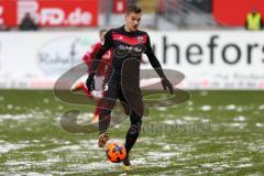 2. BL - Saison 2017/2018 - 1.FC Kaiserslautern - FC Ingolstadt 04 - Max Christiansen (#5 FCI) - Foto: Meyer Jürgen