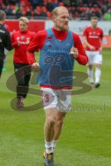 2. BL - Saison 2017/2018 - FC Heidenheim - FC Ingolstadt 04 - Tobias Levels (#3 FCI) beim warm machen - Foto: Meyer Jürgen