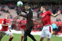 2. Bundesliga - 1. FC Kaiserslautern - FC Ingolstadt 04 - Alfredo Morales (6, FCI) Vucur Stipe (29 Kaiserslautern)