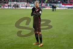 2. BL - Saison 2017/2018 - 1.FC Kaiserslautern - FC Ingolstadt 04 - Die Mannschaft bedankt sich bei den Fans - Thomas Pledl (#30 FCI) - Foto: Meyer Jürgen