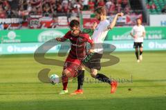 2. Bundesliga - Fußball - SpVgg Greuther Fürth FC Ingolstadt 04 - Stefan Lex (14, FCI) Patrick Sontheimer (40 Fürth)