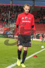 2. BL - Saison 2017/2018 - FC Ingolstadt 04 - 1. FC Heidenheim - Moritz Hartmann (#9 FCI) beim warm machen - Foto: Meyer Jürgen