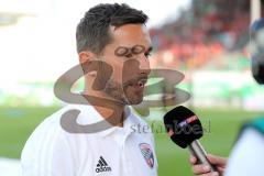 2. Bundesliga - Fußball - SpVgg Greuther Fürth FC Ingolstadt 04 - Cheftrainer Stefan Leitl (FCI) im Sky Interview