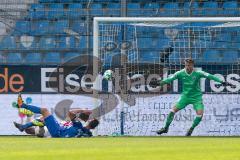 2. BL - Saison 2017/2018 - VFL Bochum - FC Ingolstadt 04 - Marvin Matip (#34 FCI) - Orjan Nyland (#1 Torwart FCI) - Foto: Meyer Jürgen