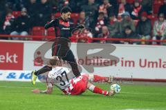 2. Bundesliga - 1. FC Union Berlin - FC Ingolstadt 04 - Almog Cohen (8, FCI) Leistner, Toni (Union 37) Kampf