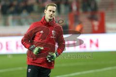 2. Bundesliga - 1. FC Union Berlin - FC Ingolstadt 04 - Torwart Marco Knaller (16, FCI) Warmup