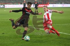 2. Bundesliga - 1. FC Union Berlin - FC Ingolstadt 04 - Stefan Lex (14, FCI) Pedersen, Kristian (Union 6)