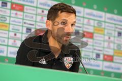 2. Bundesliga - Fußball - SpVgg Greuther Fürth FC Ingolstadt 04 - Pressekonferenz nach dem Spiel Cheftrainer Stefan Leitl (FCI)