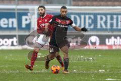 2. Bundesliga - 1. FC Kaiserslautern - FC Ingolstadt 04 - Marvin Matip (34, FCI) Brandon Borrello (7 Kaiserslautern)