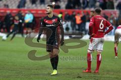 2. Bundesliga - 1. FC Kaiserslautern - FC Ingolstadt 04 - Spiel ist aus, eingewechselter Antonio Colak (7, FCI) konnte nichts mehr machen