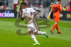 2. BL - Saison 2017/2018 - FC St. Pauli - FC Ingolstadt 04 - Der 0:3 Führungstreffer durch Dario Lezcano (#11 FCI) - jubel - Foto: Meyer Jürgen