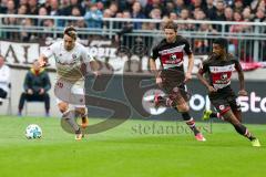 2. BL - Saison 2017/2018 - FC St. Pauli - FC Ingolstadt 04 - Thomas Pledl (#30 FCI) - Foto: Meyer Jürgen