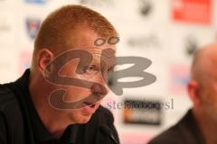 2. Bundesliga - Fußball - SV Sandhausen - FC Ingolstadt 04 - 1:0 - Pressekonferenz nach dem Spiel, Cheftrainer Maik Walpurgis (FCI)