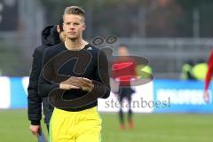 2. Bundesliga - Fußball - Holstein Kiel - FC Ingolstadt 04 - nach dem Spiel Torwart Örjan Haskjard Nyland (1, FCI)