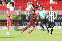 2. Bundesliga - Fußball - SV Sandhausen - FC Ingolstadt 04 - Almog Cohen (8, FCI) Linsmayer, Denis (6 SV)