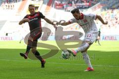 2. Bundesliga - Fußball - Fortuna Düsseldorf - FC Ingolstadt 04 - Thomas Pledl (30, FCI) Niko Gießelmann (23 Fortuna)