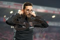 2. Bundesliga - 1. FC Union Berlin - FC Ingolstadt 04 - Cheftrainer Stefan Leitl (FCI)