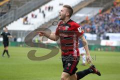 2. Bundesliga - Fußball - SV Darmstadt 98 - FC Ingolstadt 04 - Robert Leipertz (13, FCI) trifft zum 0:1 Führung Tor Jubel