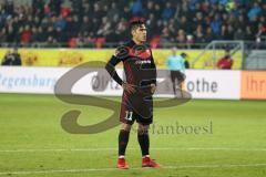 2. Bundesliga - Fußball - Jahn Regensburg - FC Ingolstadt 04 - Elfmeter Tor Jubel Darío Lezcano (11, FCI)