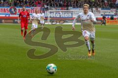 2. BL - Saison 2017/2018 - FC Heidenheim - FC Ingolstadt 04 - Thomas Pledl (#30 FCI) - Foto: Meyer Jürgen