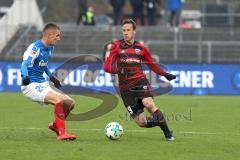 2. Bundesliga - Fußball - Holstein Kiel - FC Ingolstadt 04 - Dominick Drexler (24 Kiel) Marcel Gaus (19, FCI)