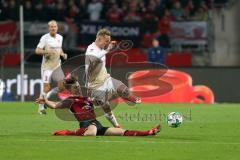 2. Bundesliga - Fußball - 1. FC Nürnberg - FC Ingolstadt 04 - Foul an Sonny Kittel (10, FCI)